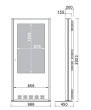 画像2: NEC製55型ディスプレイ搭載|屋内型デジタルサイネージ|壁寄せタイプ|CM-555HT (2)